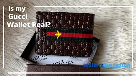 does gucci have warranty on wallets|is my gucci wallet real.